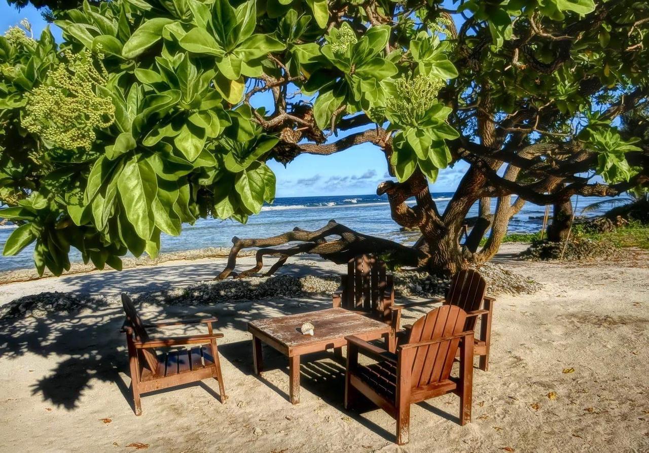 Tifaifai Et Café Huahine Bed & Breakfast Fare Bagian luar foto